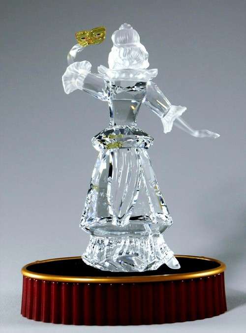 Swarovski Crystal 1999 Masquerade Trilogy Columbine Annual Edition