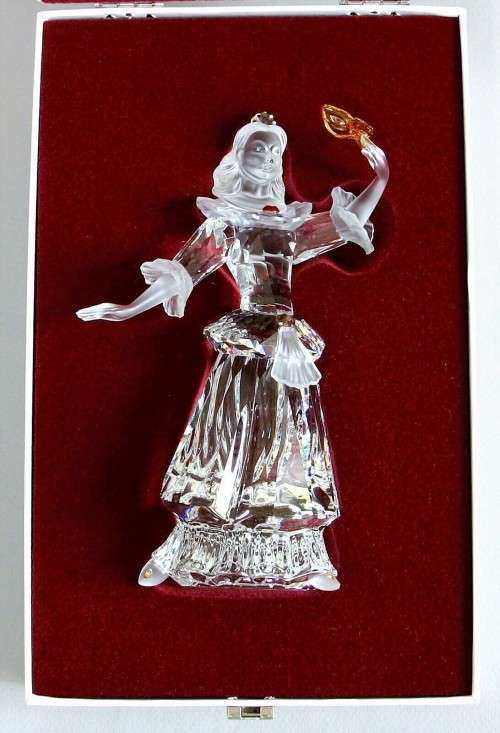 Swarovski Crystal 1999 Masquerade Trilogy Columbine Annual Edition