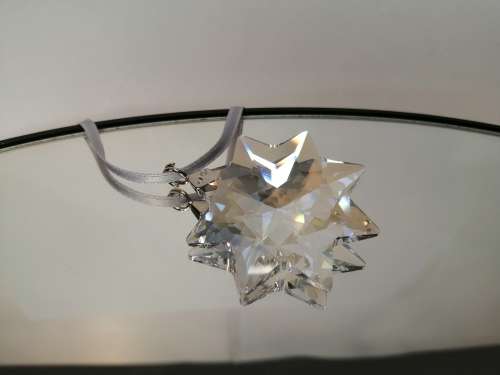 Genuine Swarovski Crystal Large Lilac Star Pendant   #