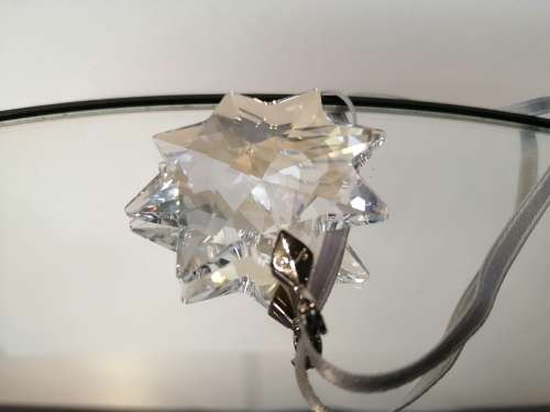 Genuine Swarovski Crystal Large Lilac Star Pendant   #