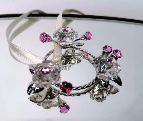 SWAROVSKI CRYSTAL MEMORIES -  GARLAND RHODIUM   #