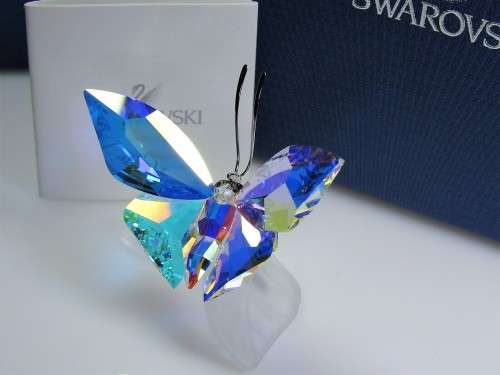 SWAROVSKI SPARKLING BUTTERFLY 1113559 AURORA BOREALE  #
