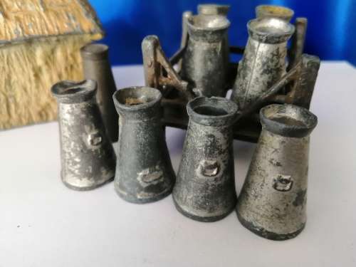 Britains J.Hill and Co Farm Milk Churns