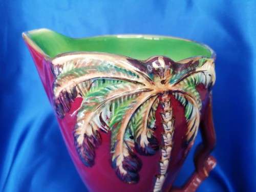 Beswick Hawaian Cocktai Jug with Palm Tree Guitar and Drums