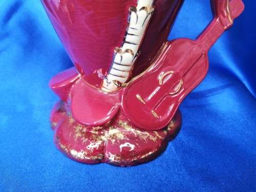 Beswick Hawaian Cocktai Jug with Palm Tree Guitar and Drums