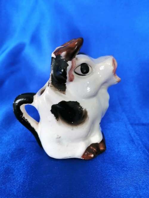 Vintage Ceramic Milk Cow Jug Japan #