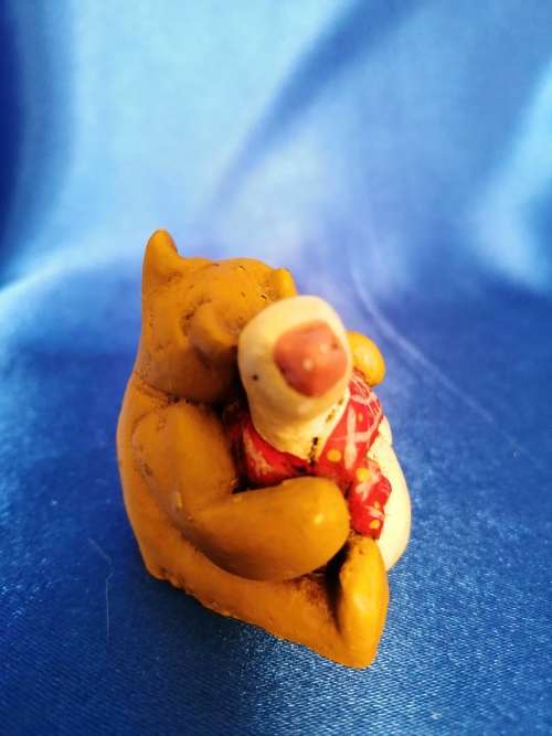 Peter Fagan Colourbox Teddy Bear with Duck Scotland #