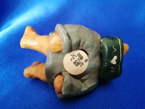 Peter Fagan Colourbox Sitting Bear in Duffel Coat Scotland #