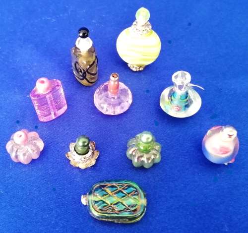 Vintage Dolls House Miniature Perfume Bottles