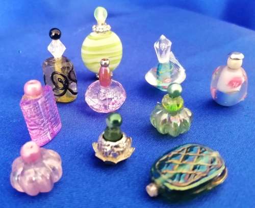 Vintage Dolls House Miniature Perfume Bottles