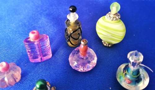Vintage Dolls House Miniature Perfume Bottles