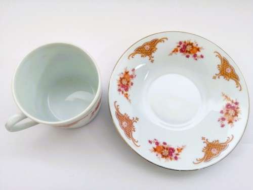 Chinese demitasse Cup and Saucer duo