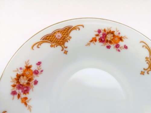 Chinese demitasse Cup and Saucer duo