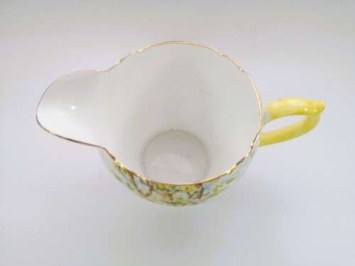 SHELLEY Daffodil Time Milk Jug ENGLAND