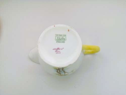 SHELLEY Daffodil Time Milk Jug ENGLAND