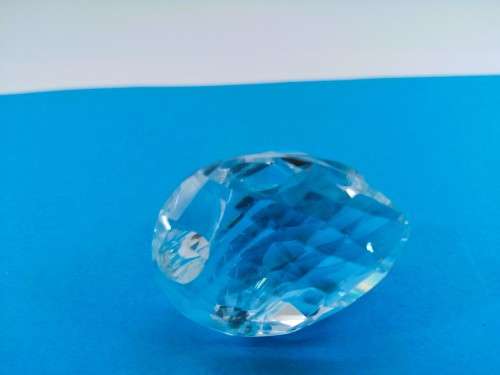 Byzantium Crystal Collection Stunning Cut Glass Crystal Swan