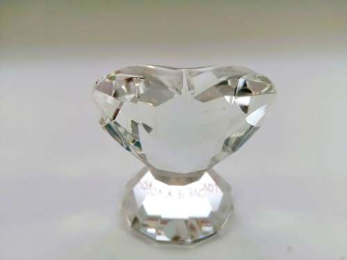 Stunning Crystal Glass I Love You Heart