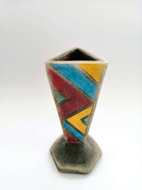 Large Raku vase #