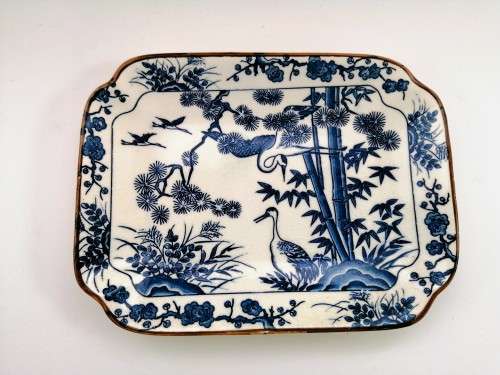 Old Blue and white plate
