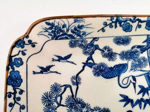 Old Blue and white plate