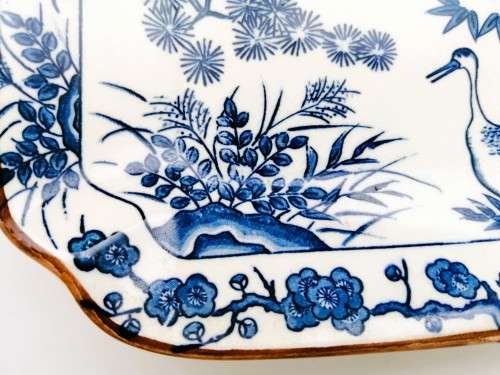 Old Blue and white plate