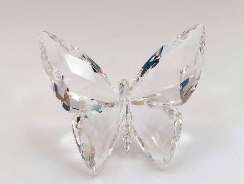 Swarovski Silver Crystal Brilliant Clear Butterfly