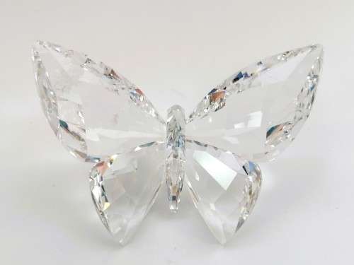 Swarovski Silver Crystal Brilliant Clear Butterfly