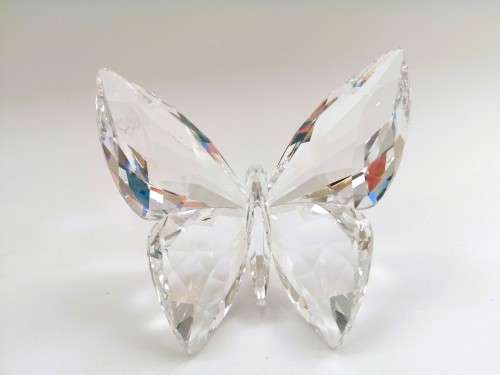 Swarovski Silver Crystal Brilliant Clear Butterfly