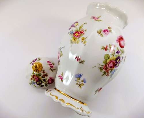 Beautiful RSA Huguenot Art Studio Fine China Large Lidded Jar