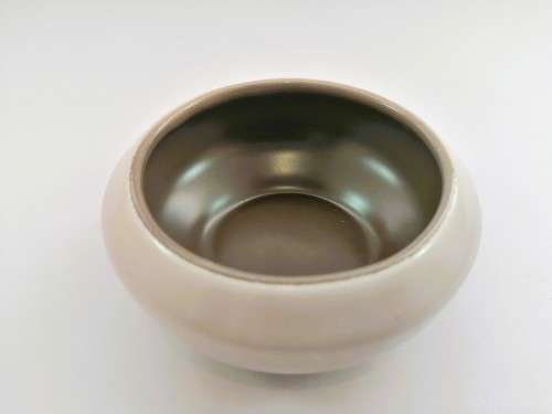 Poole Pottery Hand Painted Twintone Dish Vintage