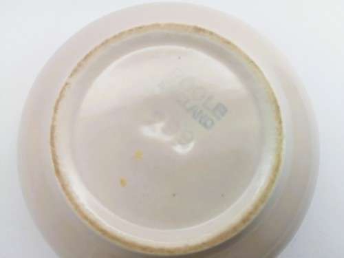 Poole Pottery Hand Painted Twintone Dish Vintage