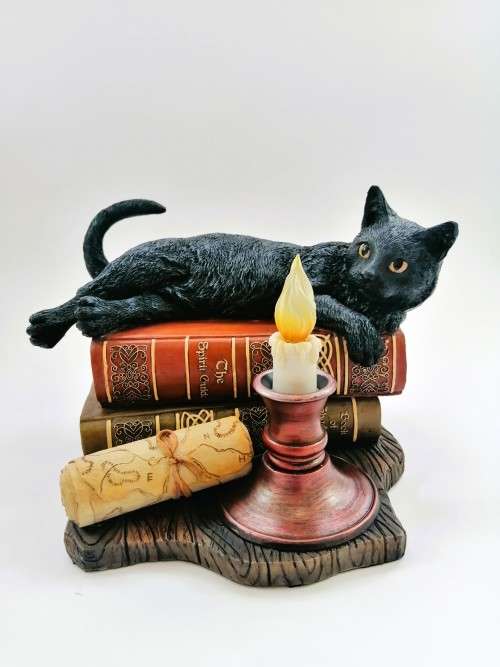 The Witching Hour by Lisa Parker - Black Cat Ornament - Nemesis Now