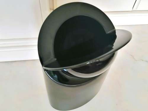 Rosenthal Noire studio-line Germany.Very unusual shape,large black Vase