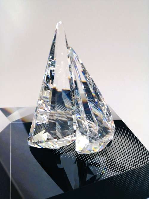 Swarovski Sailing Boat Legend 619436 Plus Display Stand Boxed Retired