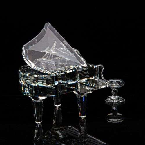 SWAROVSKI PIANO GRAND WITH STOOL 174506