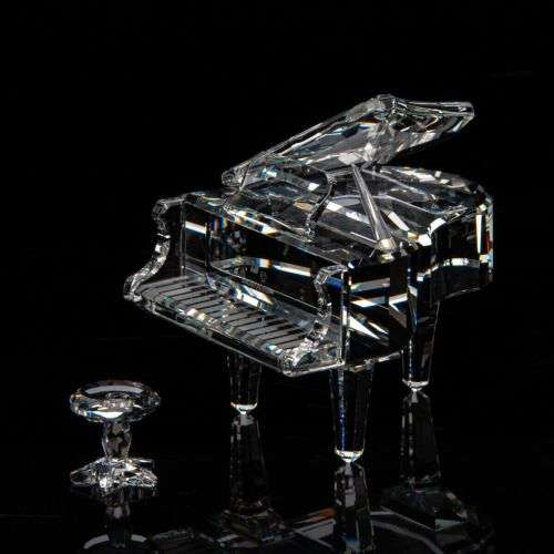 SWAROVSKI PIANO GRAND WITH STOOL 174506