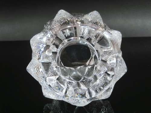 Orrefors Sweden Crystal Art Glass Votive Candle Holder