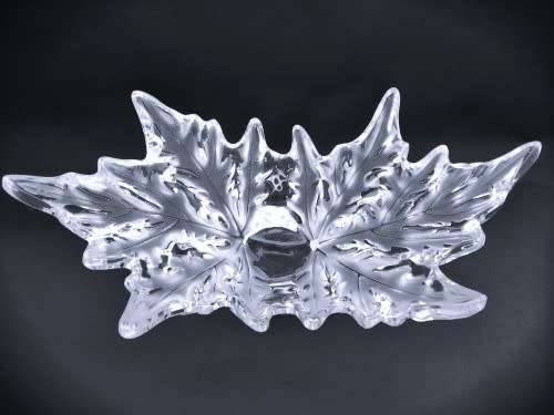 Spectacular Lalique Champs-Elysees clear crystal centerpiece bowl