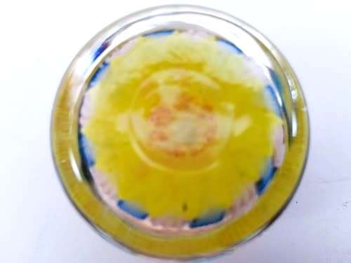 Stunning art glass paperweight MILLEFIORE