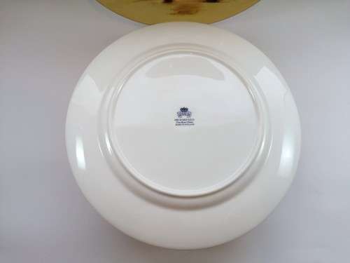 Aynsley Orchard Gold Still Life Fruit Pattern 12 Side Plates