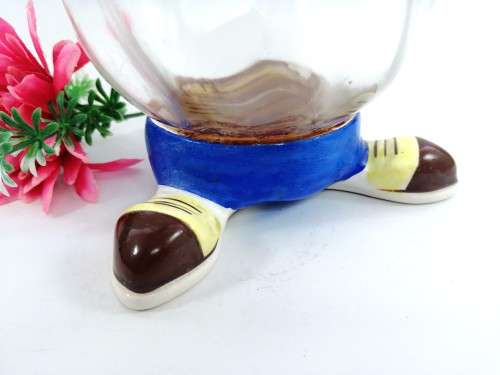 COOL 1950S WW2 SAILOR NAPCO JAPAN CERAMIC DECANTER