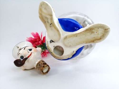 COOL 1950S WW2 SAILOR NAPCO JAPAN CERAMIC DECANTER