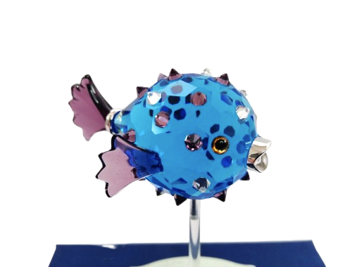 Swarovski Crystal Paradise Fish  Cleona Capri Blue