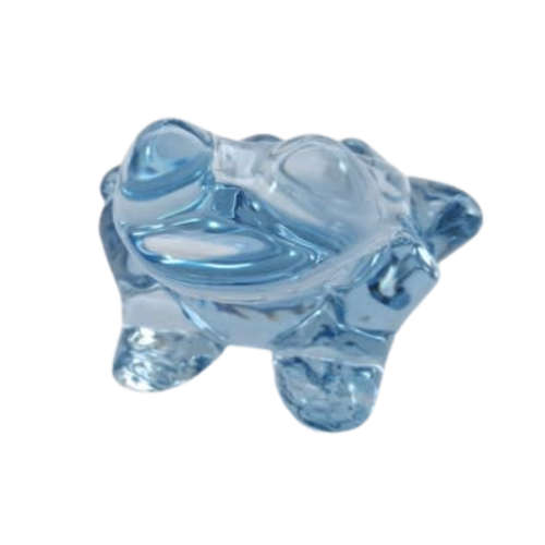 Murano Blue Glass Frog Dish Bowl