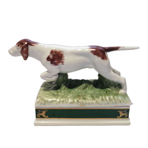 Elizabeth Arden Porcelain Southern Heirloom Lidded Container Setter, Retriever Hunting Dog