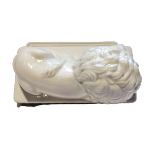 Elizabeth Arden Porcelain Palais De Versailles Lidded Container, Lion sleeping