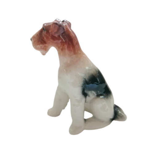 Vintage Porcelain Schnauzer dog or Terrier