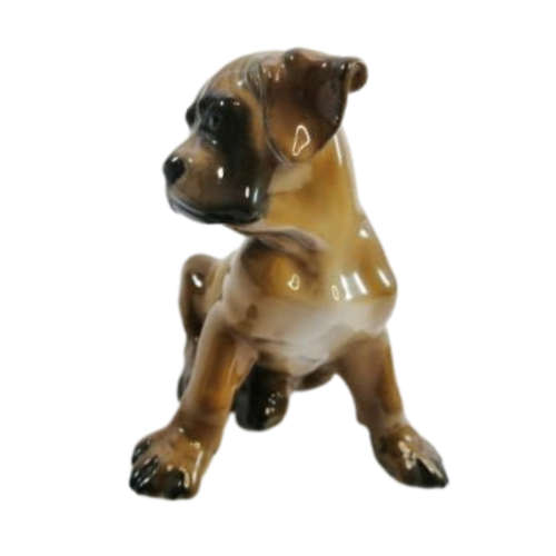 Rosenthal Germany Rare Boxer Dog Puppy Figure 1950`s