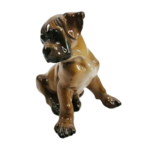 Rosenthal Germany Rare Boxer Dog Puppy Figure 1950`s