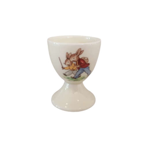 Royal Doulton Bunnykins  Bunnies Playing Egg Cup